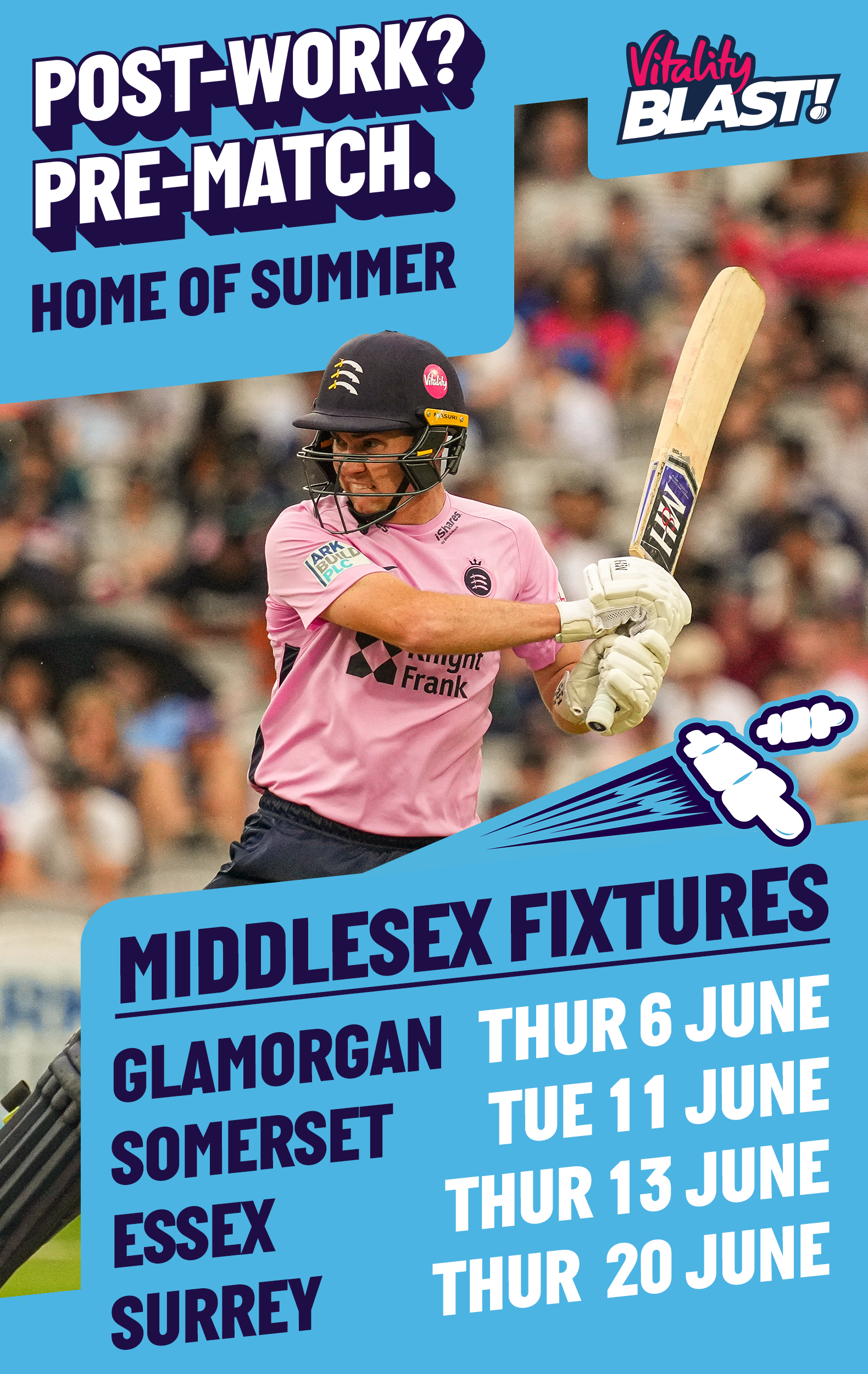 Middlesex T20 fixtures 2024