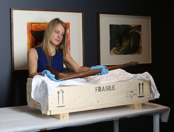 MCC's Aboriginal Leangle goes on loan at the British Museum
