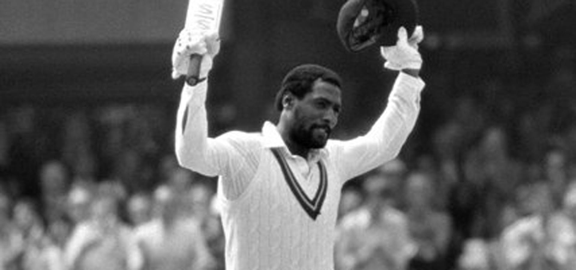 Viv Richards scores a 100 in the World Cup Final