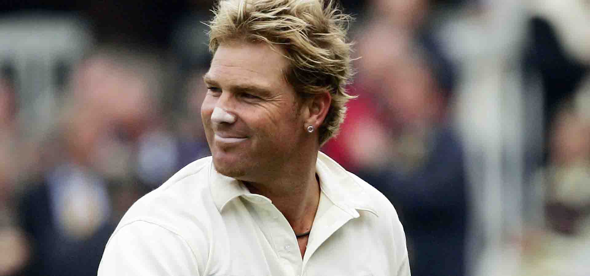 Shane Warne at Lord's